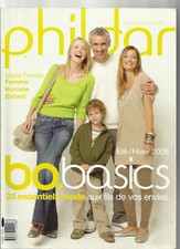 LIVRE CATALOGUE TRICOT HOMME FEMME ENFANTS PHILDAR N°488