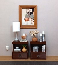 🟫2 brown NIGHTSTANDS side