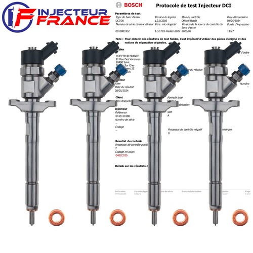 0445110188 bosch injecteur - 0445110188,