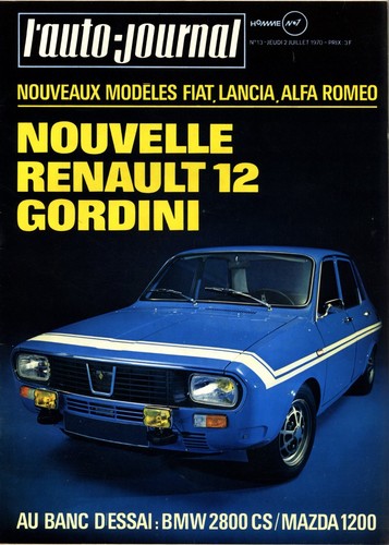Auto journal 13 - l'auto,