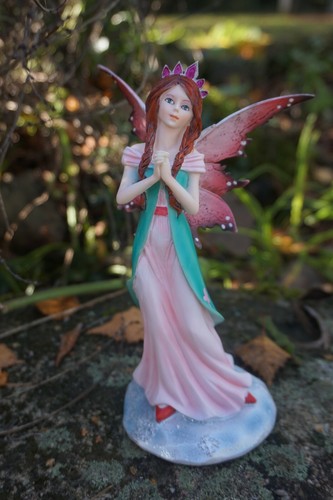 15554 figurine fee bleue et - ,