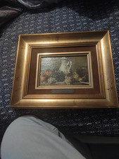 ancien tableau huile sur toile