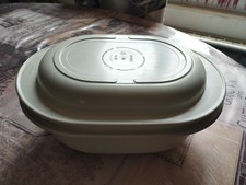 Tupperware cocotte Ultra Pro Micro Wave 200 2.5 Et 750 Ml Beige Vintage 