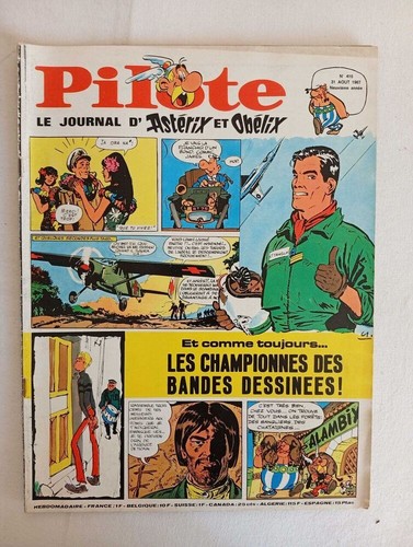 Pilote journal d - pilote, d'astérix