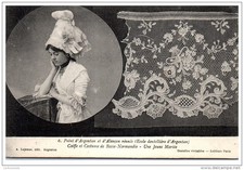 THEME - DENTELLE  - points d'alencon et argentan reunis