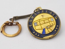 PORTE CLÉS ANCIEN - KEYCHAIN - CARAVANES CARAVELAIR