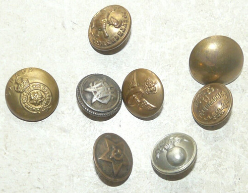 Lot antique brass - lot, 8