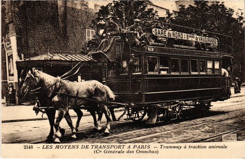 Cpa paris moyens - cpa, tranport