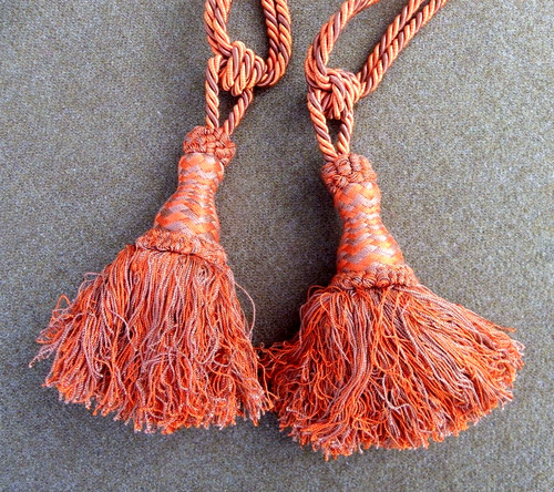 Paire embrasses rideaux - d'embrasses,