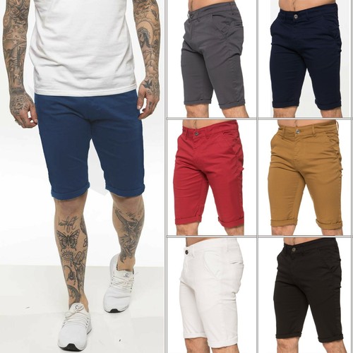 Enzo hommes short chino - short, slim