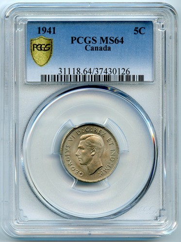 Canada george cents - george, vi