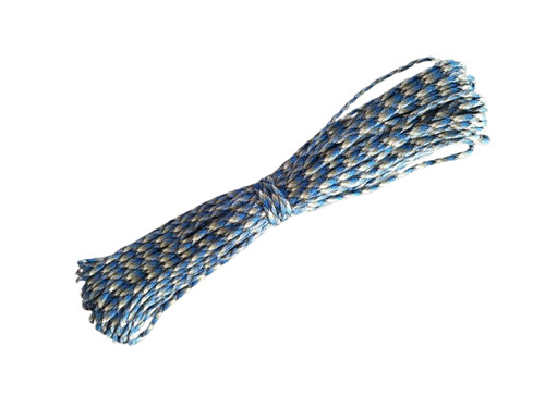 Paracorde camo bleu 30m - paracorde,