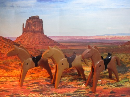 Playmobil western chevaux - western,