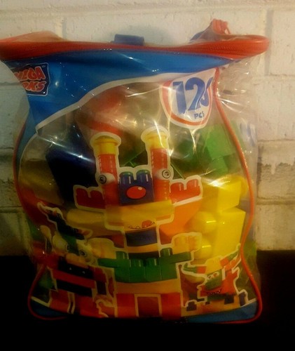 Mega bloks 120 piece bag - bloks,