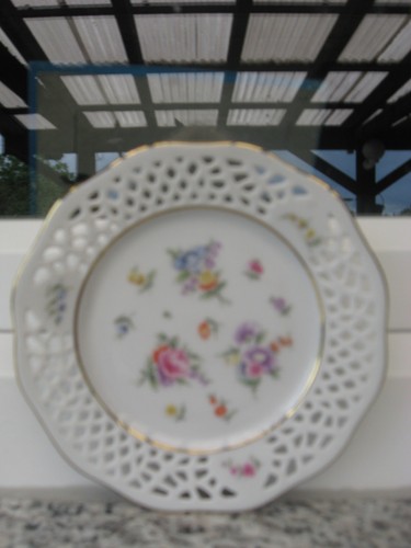 Assiette ajouree porcelaine - ajouree,