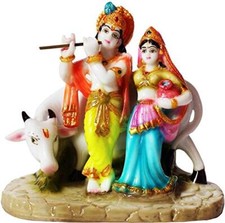 Statue De Radha Krishna Avec