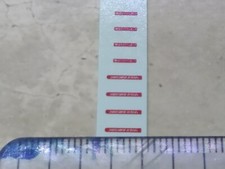 1/18 Décalcomanie Volk racing