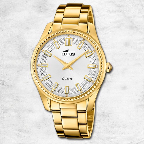 Montre femme lotus cuir - montre,