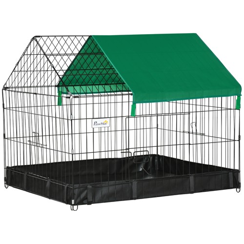 Pawhut cage pour - cage, petits