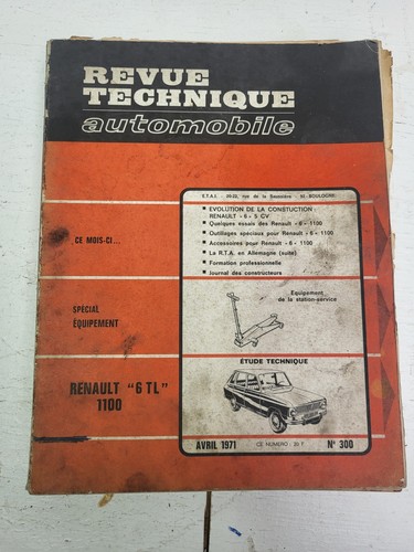 Revue technique automobile - technique,