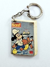 PORTE-CLES - LE JOURNAL de MICKEY - Années 60  PLUTO Anniversaire Vintage 1960s