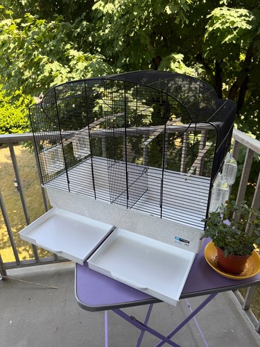 Grand cage oiseaux à - à,