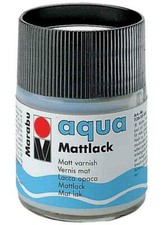 [Ref:113605000] MARABU Flacon 50 ml Vernis mat Aqua Incolore