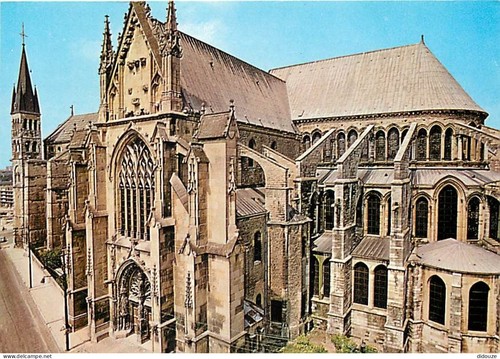 Carte postale reims - carte,