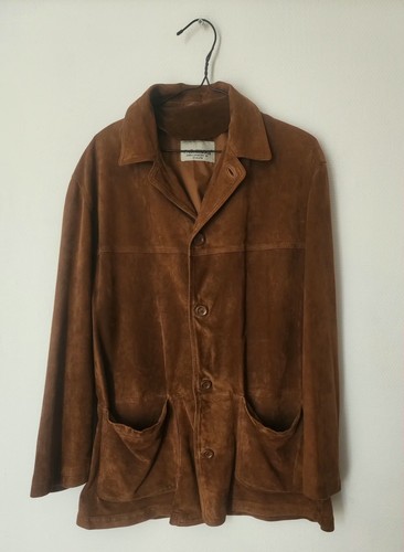 Veste daim véritable - en,
