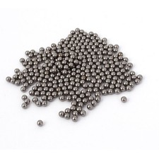 Roue vélo roulement billes acier au carbone 3mm Ton Argent Dia. 500 pc
