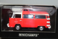 Minichamps 06562 VW T2 Bus Pompier Francfort 1:43 OVP