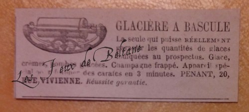 Glaciere bascule penant - glaciere, a
