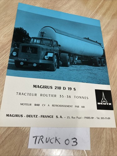 Magirus deutz 210 - magirus-deutz, d19s