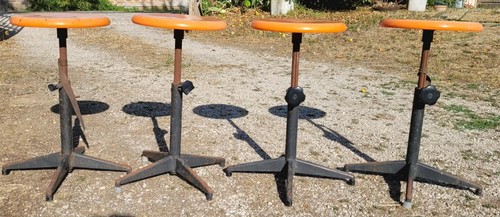 Lot tabourets anciens - lot, 4