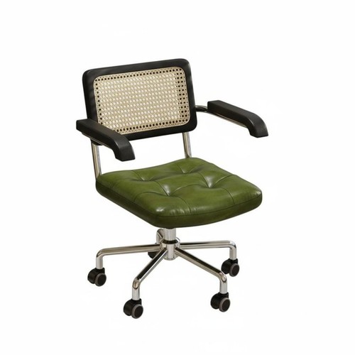 Fauteuil pivotant cannage - fauteuil,