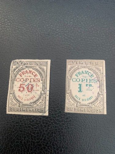Timbres france fiscaux - 2,