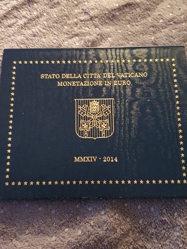 Coffret vatican 2014 vide - vatican,