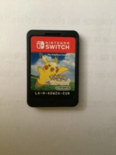 Pokemon let pikachu - pokemon, let's