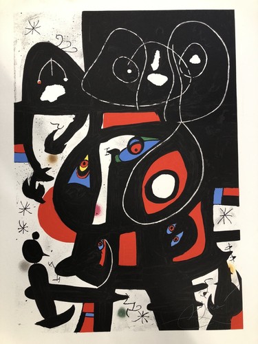 Joan miro lithographie - joan,