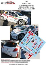 DECALS 1/32 REF 1767 PEUGEOT