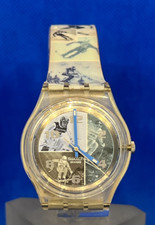 Montre Watch UHR Swiss Made SWATCH LAUBERHORN SKK127 Année 2004 SKI SPORT Neige