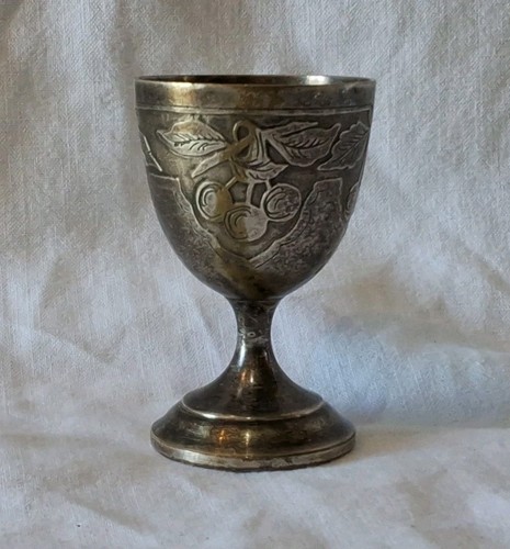 Ancien coquetier métal - coquetier,