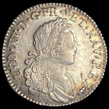 1/6 D'écu France-Navarre 1720