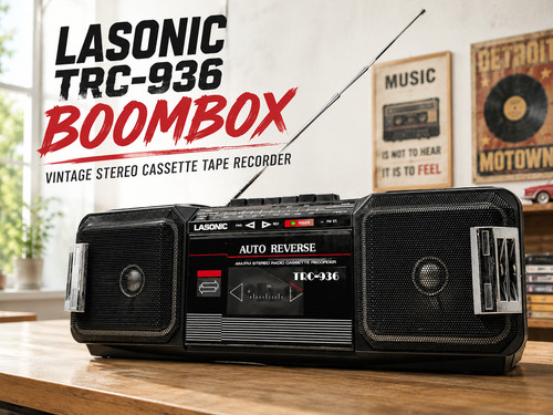 Lasonic trc 936 - lasonic, boombox