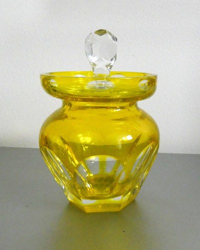 Ancien bonbonnière verre