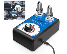 Testeur de Bougie d'Allumage de Voiture à Double Trous de 13MM 12V 0-600 tr/Min