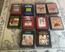 Lot 10 jeux atari 2600 en