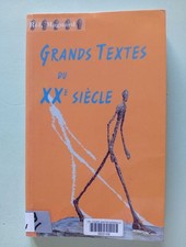 Grands textes du XXe siècle |