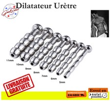 Dilatateur Urètre Percé -Acier inoxydable- Plug Pénis Plaisir Intime Homme