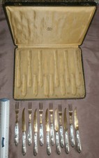 Coffret couverts fruits - coffret, à